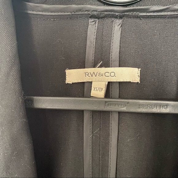 RW & Co. // Relaxed Tie-Front Blazer - Picture 6 of 6